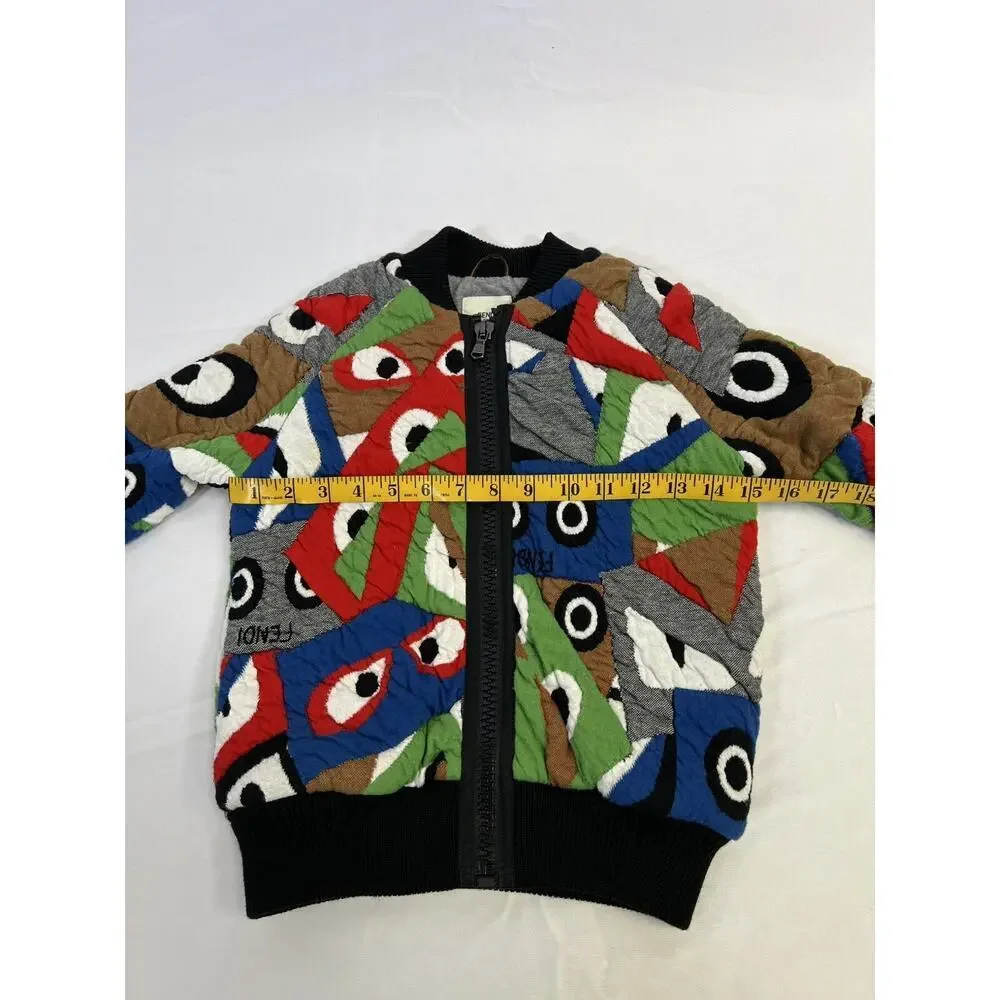 Authentic Fendi Bomber Jacket Girls Size 6